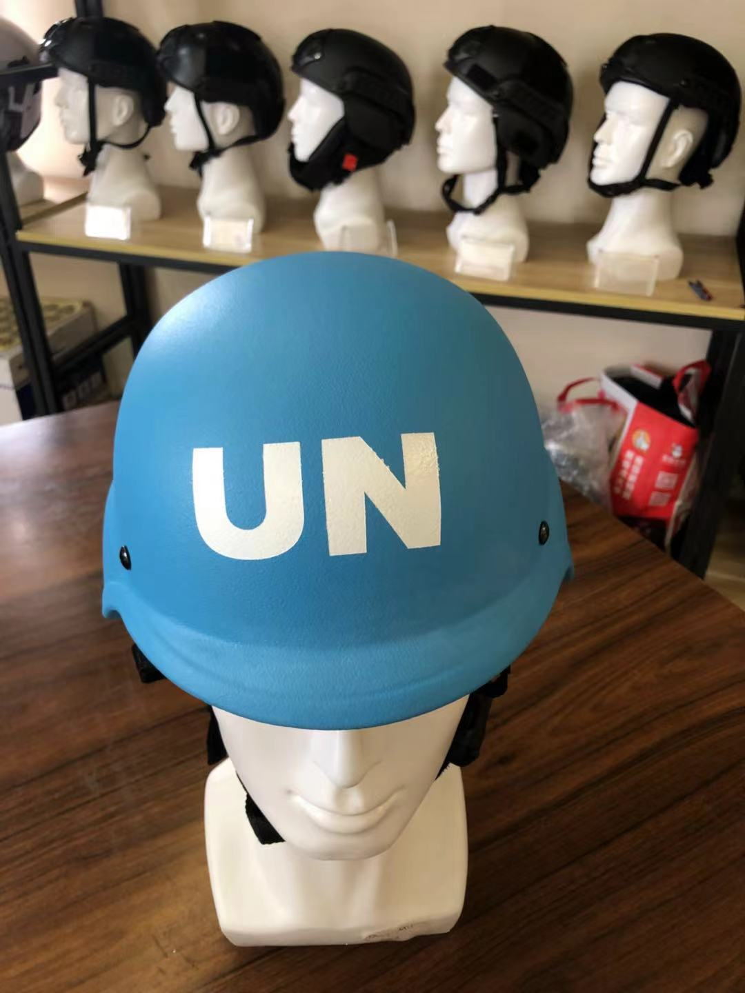 NIJ IIIA United Nation bulletproof helmet