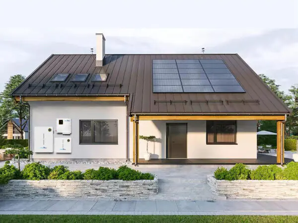 Almanya Villa güneş enerjisi sistemi