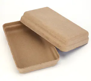 Emballage en pâte moulée