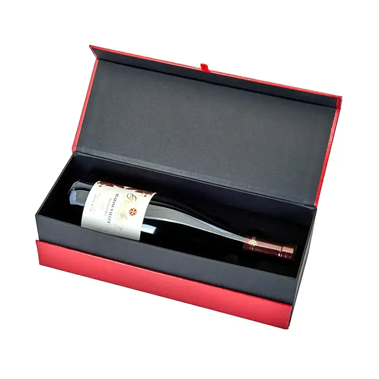Magnetyczne pudełka do pakowania wina