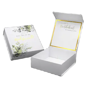 Cajas personalizadas para padrinos de boda