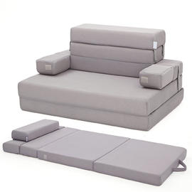Foam Sofa, One Piece High Density Foam, Removable and Machine Washable Cover