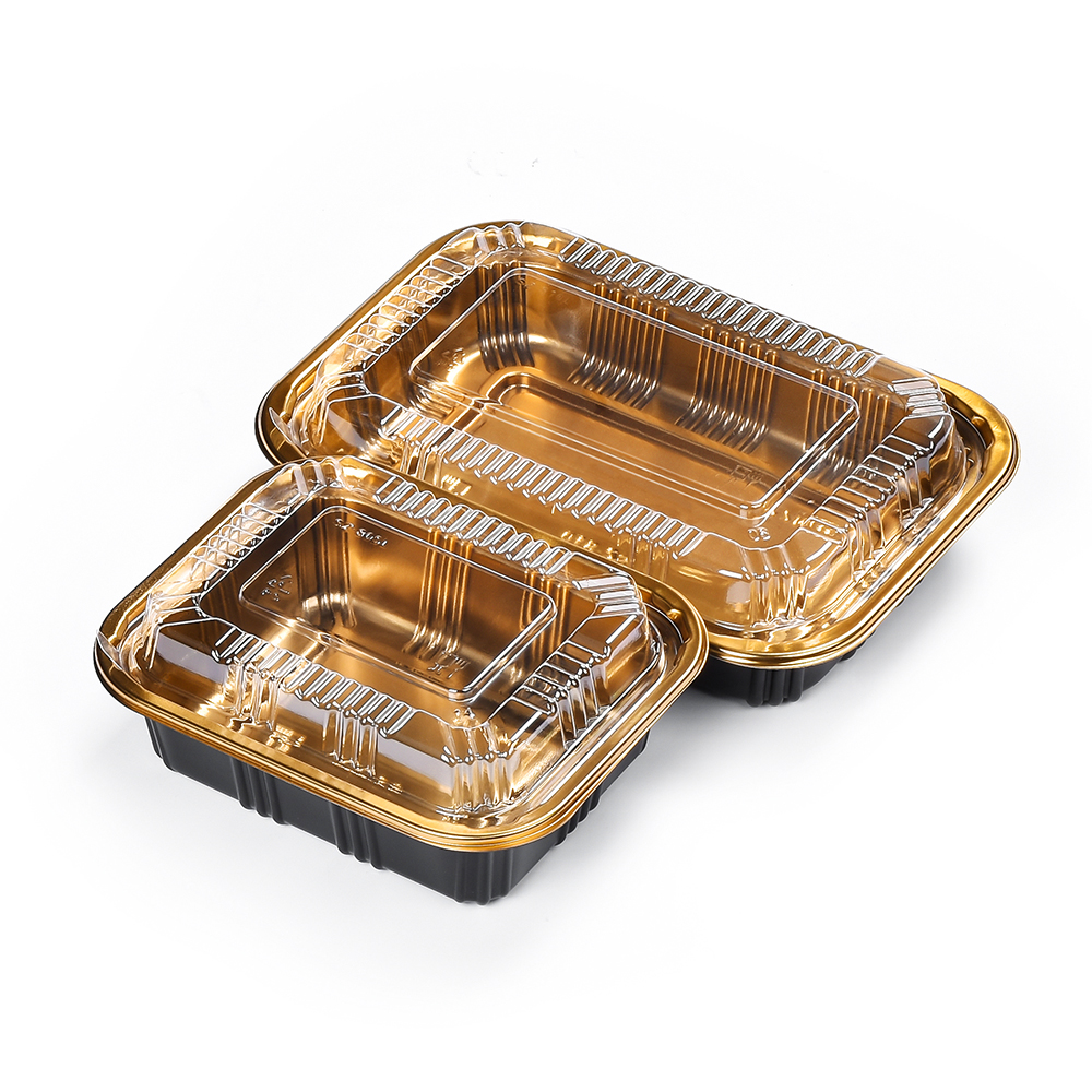Disposable Rectangular Food Grade Takeaway Packing Fast Food Box