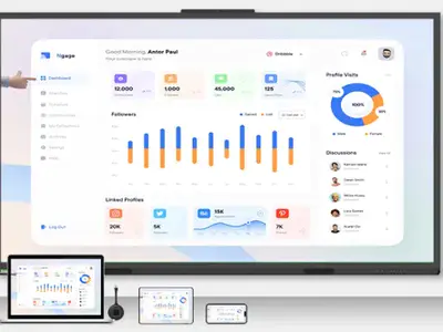 Smart Whiteboard for Offices Enhancing Collaboration