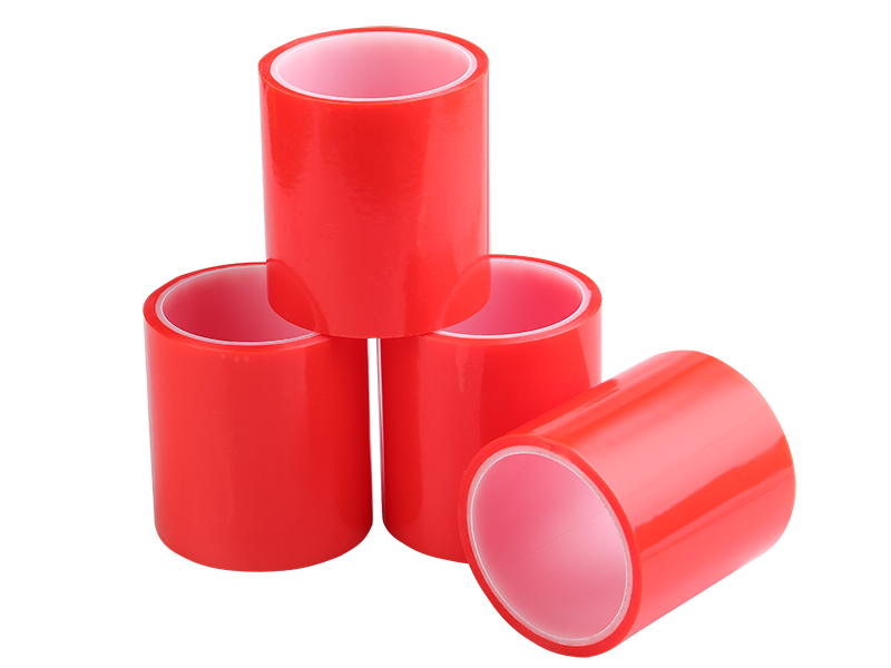 Double Sided Pet Tape With Red Mopp Liner