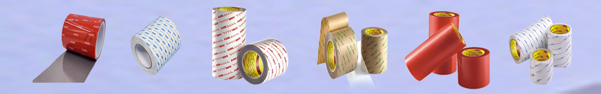 double sided film tape with red liner