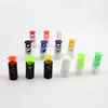 PLASTIC COLORED CYLINDER WITH HOLE VALVE SPRING BUTTON