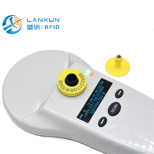EM4305 Butang RFID HDX Tag Telinga Haiwan