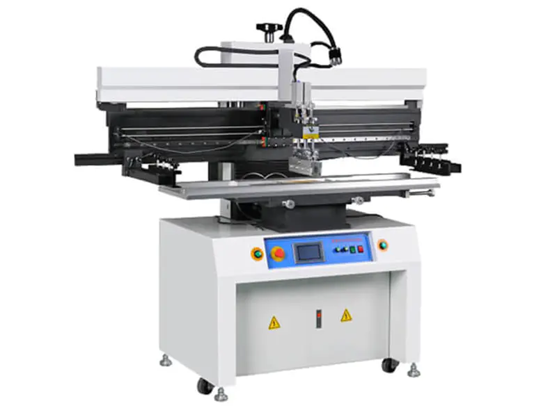 1200 мм полуавтоматический принтер паяльной пасты для печатных плат
