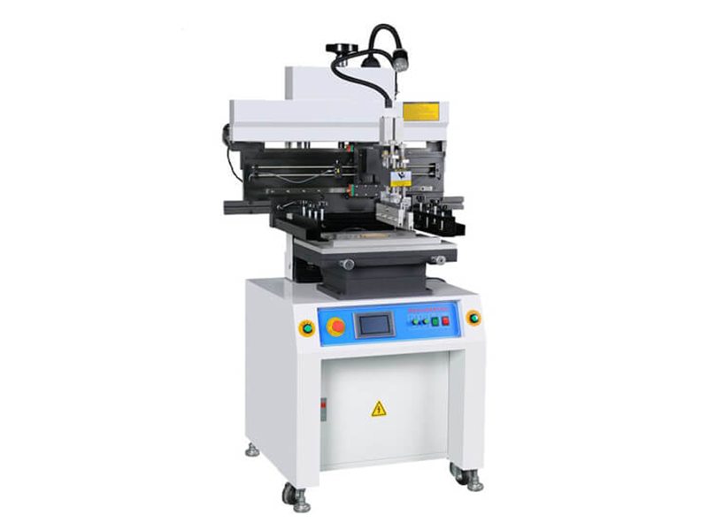 Impresora de pasta de soldadura de PCB semiautomática de 500 mm