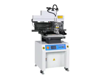 Impresora de pasta de soldadura de PCB semiautomática de 500 mm