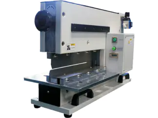 6D Offline German Style Guillotine PCB Shearing Machine