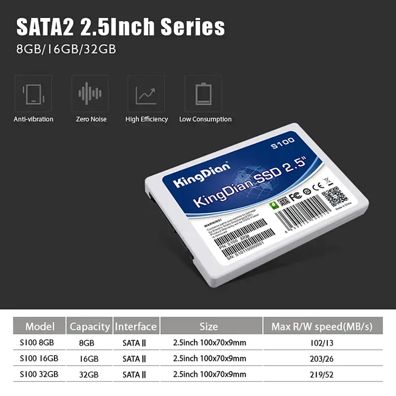 2.5 Inch SATA2 Series SSD